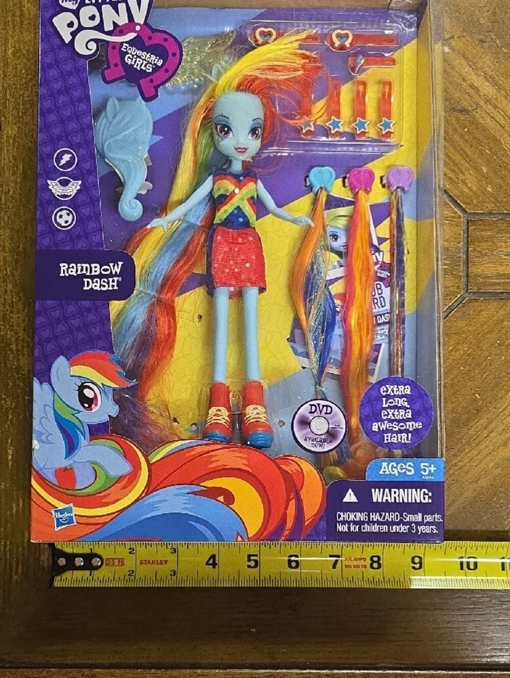My Little Pony Equestria Girls Rainbow Dash Doll - 2013 Rainbow Hair